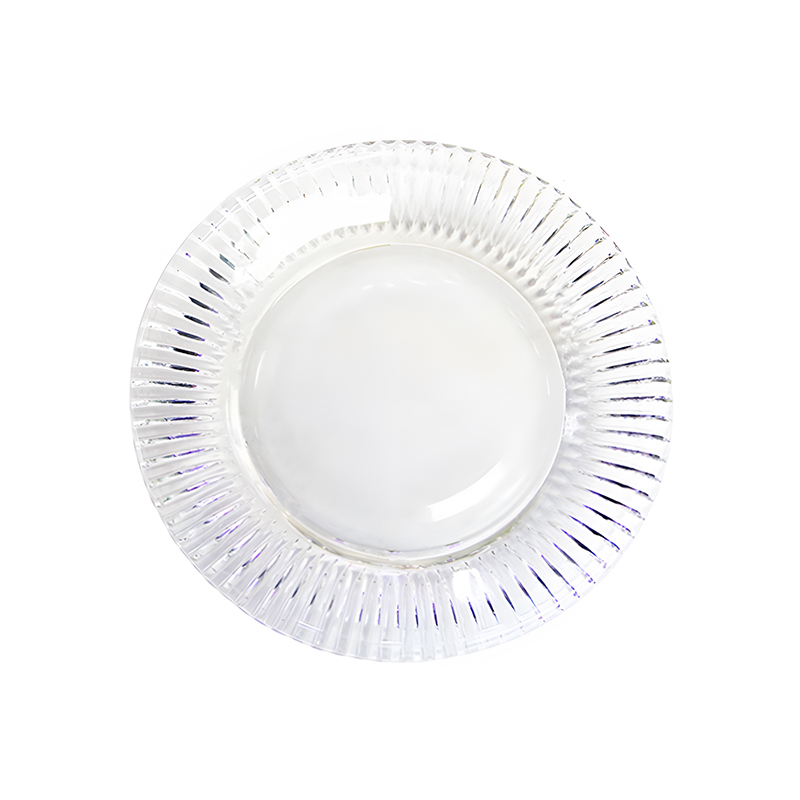 水晶玻璃碟水果盘精致小果盘蝶子