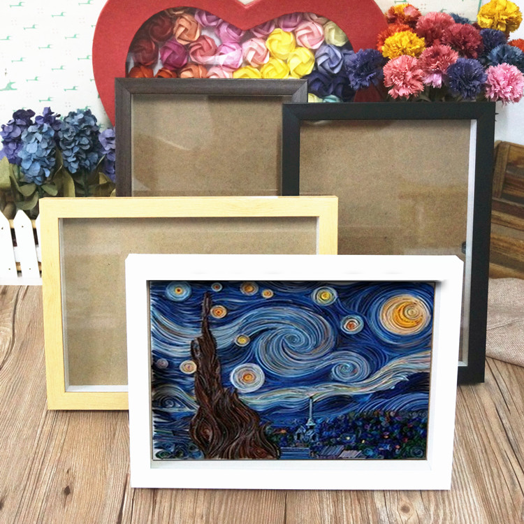 纸画专用尺寸纸艺立体画装裱透明