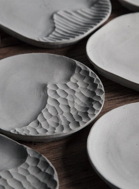 新中式简约托盘日式收纳盘样板房