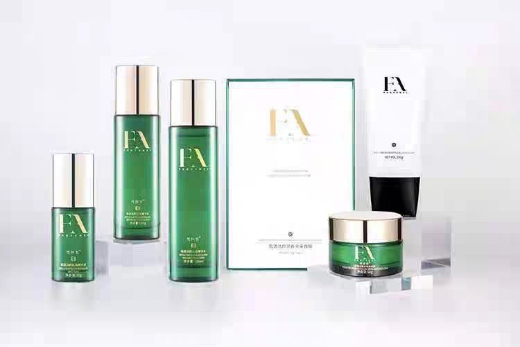 梵颜皙护肤品套装洗面奶水乳精华液面霜面膜深层补水去痘收毛孔亮