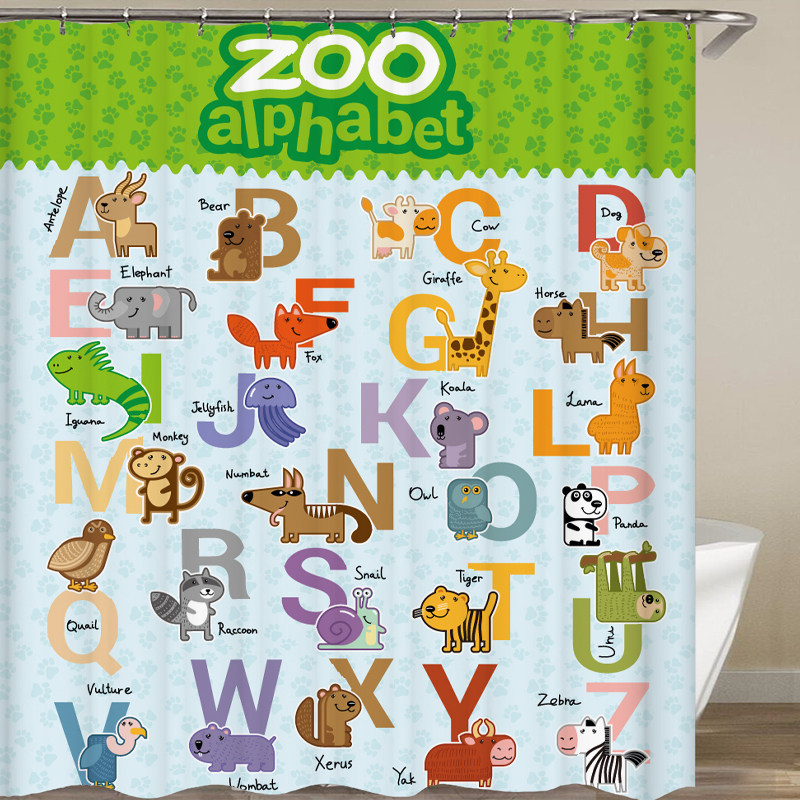 浴帘英语价格 浴帘英语图片 星期三