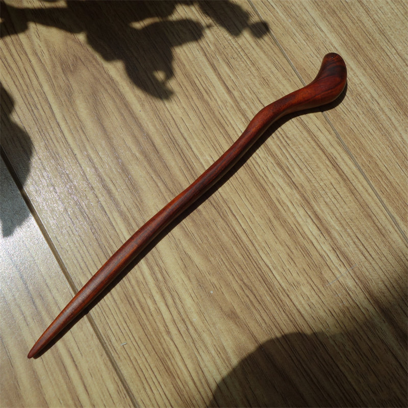 一物一图随型古装手把件原木