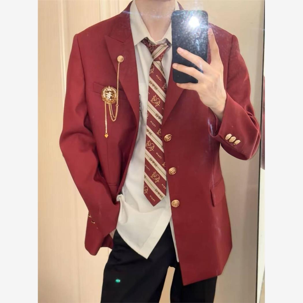 日系学院风JKDK西装外套图片