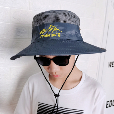 大童夏天超薄太阳帽子