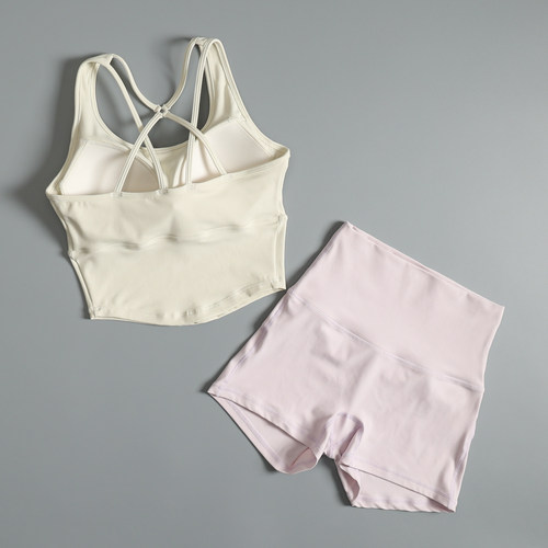 跑步套装女夏网红高端健身房训练