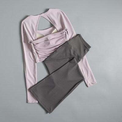 瑜伽服套装女秋冬季健身房锻炼