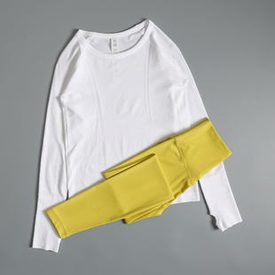 高级感运动套装女春夏季专业跑步训练速干衣普拉提瑜伽时尚健身服