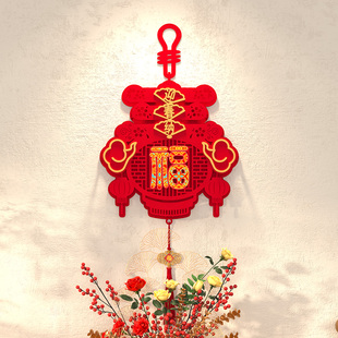 2026年迎新春会场布置挂饰无纺布高档吊旗门禁双门对联横批班级理