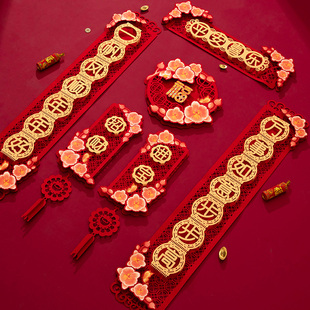 新年装饰2026马年装饰室外农村对联门口中式门饰春联 大尺寸门联