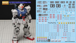 炎 GHOST原创 MG 08MS小队 RX-79 G 陆战型高达 高清 荧光 水贴