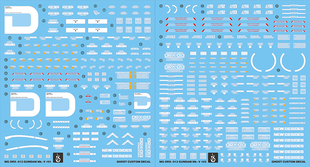 包邮 炎水贴 MG 1/100 ORX-013 高达 MK-V MKV MK5 PB限定 荧光