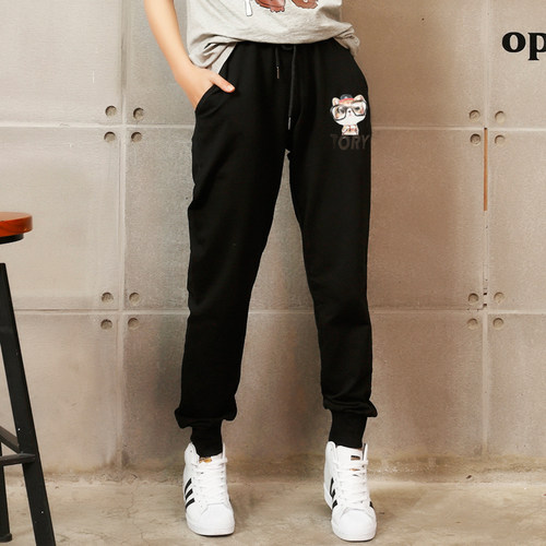 遮肉显瘦大码运动裤2件100长裤