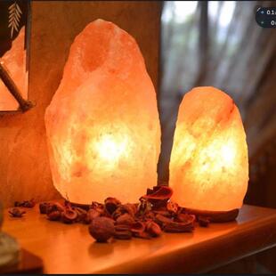 Salt lamp Himalayan crystal salt lamp natural rock lamp
