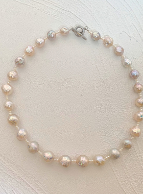 巴洛克珍珠项链女轻奢小众
