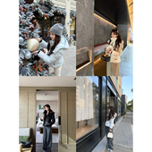 羽绒服新品 三星安心绒撞色收腰连帽加厚保暖短款 AHY 实穿主义