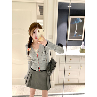 AHY 针织衫 25春夏折扣 AHY多多美丽诺羊毛提花长袖 女 满减