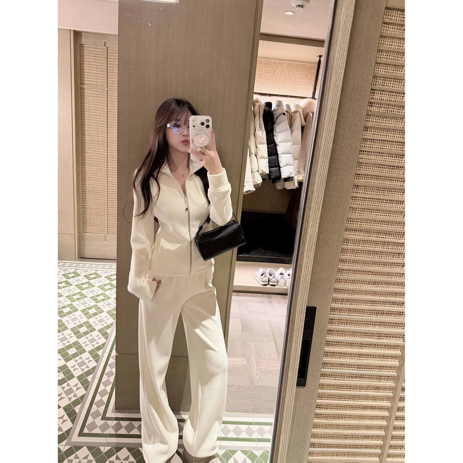 【AHY】舒芙蕾~奥粒绒加厚保暖休闲立领针织运动套装瑜伽服新品,女装/女士精品,时尚套装,淘宝优惠券,粉丝福利购,淘宝优惠卷