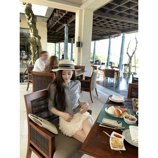 通勤针织开衫 圆领七分袖 不费力首选～羊毛混纺经典 新品 AHY