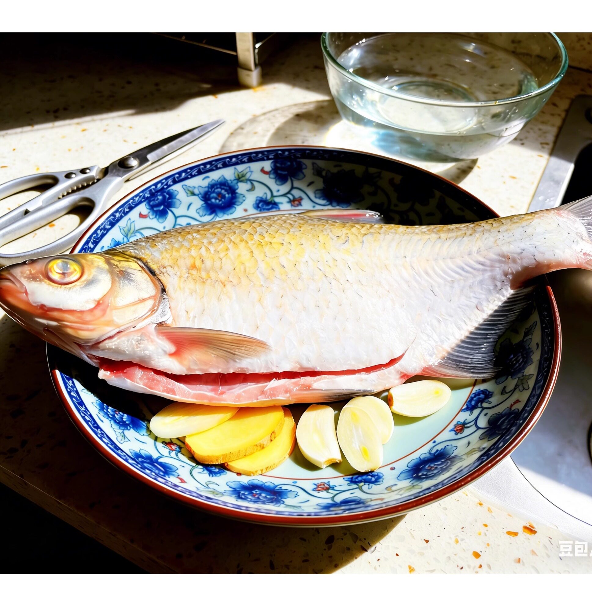 微山湖鳊鱼武昌鱼淡水鱼现杀去鳃去鳞去内脏冰鲜速冻满三件包邮