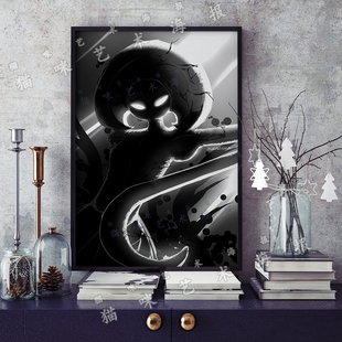 空洞骑士丝之歌游戏Hollow Knight: Silksong帆布打印海报装饰画