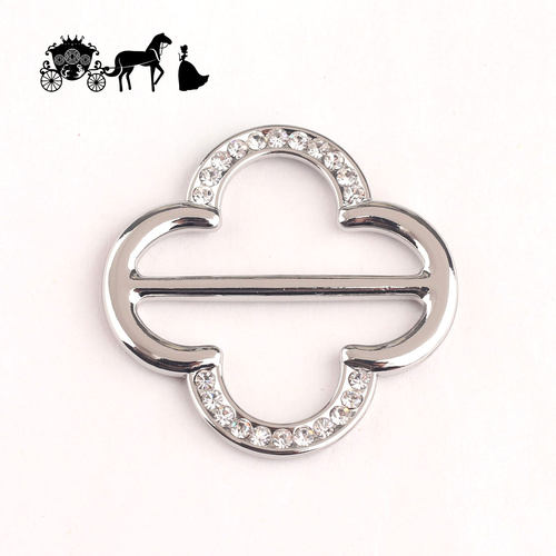 适用于爱马仕方巾打结高档丝巾扣环精致镶钻女士围巾扣配饰披肩扣