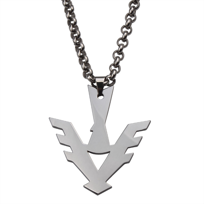 雄鹰图腾男士钨金霸气风刻字吊坠