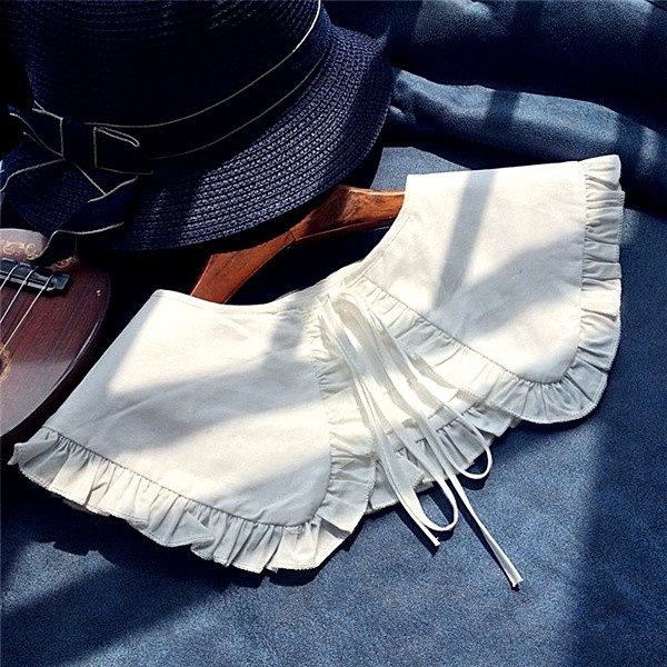 假领子女百搭衬衫领花边领子装饰领衬衣领披肩款式假衣领娃娃领