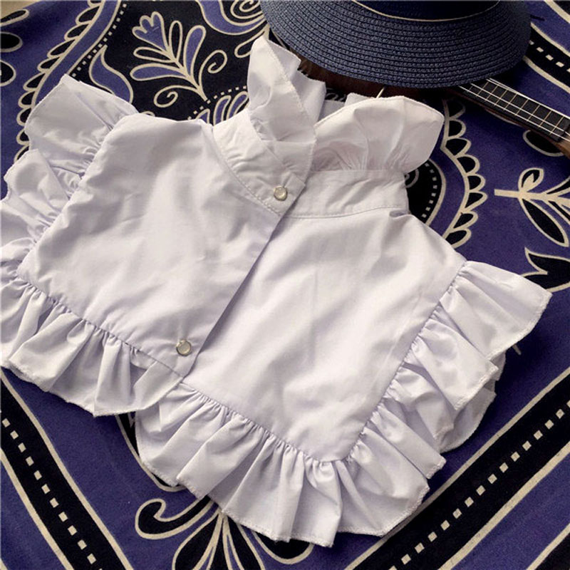 FALSE COLLAR CHILDREN VERSATILE FALSE COLLAR LACE COLLAR SHIRT COLLAR MULTIFUNCTIONAL SHIRT COLLAR FALSE COLLAR DECORATIVE COLLAR FALSE HIGH COLLAR