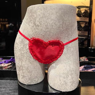 内裤 back 情人趣味女士桃心性感三色可选少女丁字裤 秘密花园新款