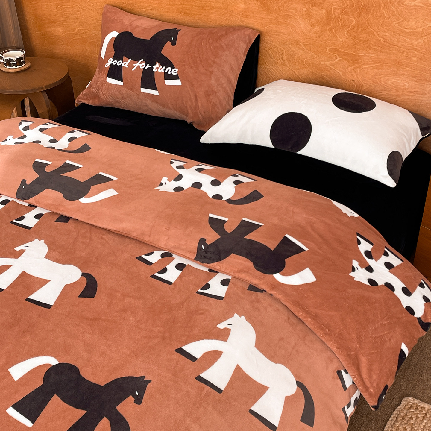 马福福 2026本命马年原创奶油绒四件套床单被套床笠冬毛绒暖春节,床上用品,床品套件/四件套/多件套,淘宝优惠券,粉丝福利购,淘宝优惠卷