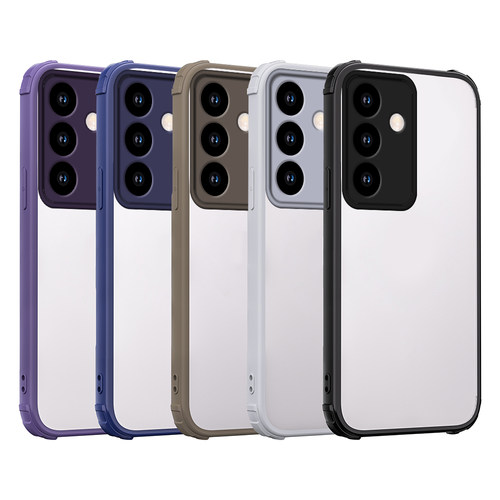 适用三星Galaxy A37 A57 A17 A07 A06 TM四角护盾手机壳 A16 A26 A36 A55 M55 M56 PC磨砂二合一保护套批发