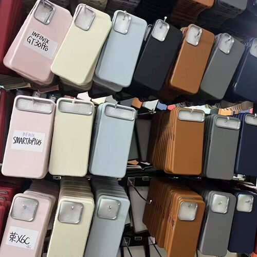 适用外贸传音 Infinix HOT60i 50i 40 Smart10 Plus GT30Pro皮纹手机壳Note50S 50X Note40 30 TPU保护套批发