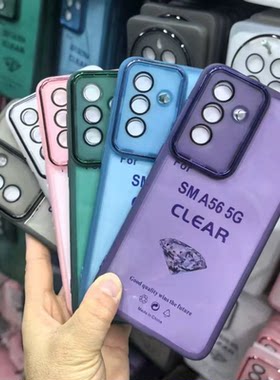 适用外贸Samsung 三星Galaxy A06 4G A07 A17镜头手机壳 三星Galaxy A06 5G A07 A17魅瞳壳潮牌三星A06保护套