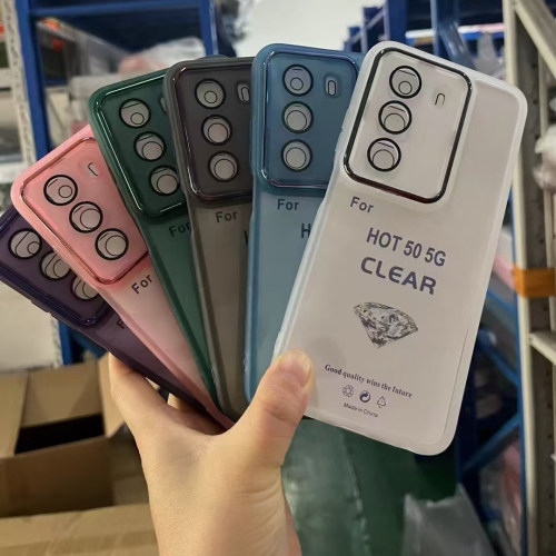 适用外贸Infinix Tecno Camon40传音Camon40PRO 5G镜头全包手机壳Camon 40Premier魅瞳套潮保护套自带镜头膜