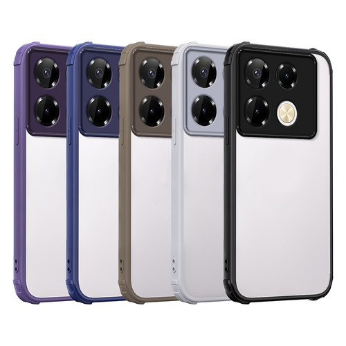 适用外贸传音infinix NOTE40 NOTE30 TM四角护盾防摔手机壳传音Note40PRO+软边二合一保护套批 发