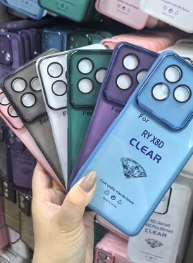 适用外贸荣耀600Lite 400 Honor X8D X6D X5C X7D X9D镜头手机壳华为NOVA12S Magic7Lite Y91魅瞳壳潮牌套