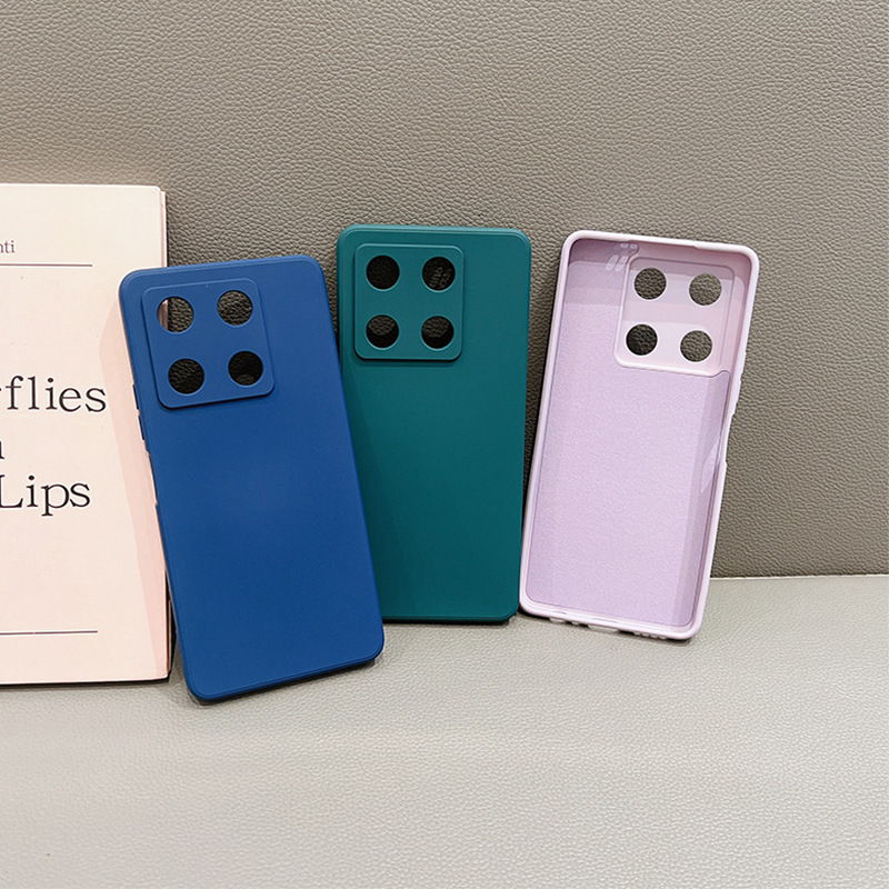 适用传音 Infinix Note 50 Pro 4G/5G  液态纯色全包壳 传音 NOTE50 液态硅胶保护套批 发