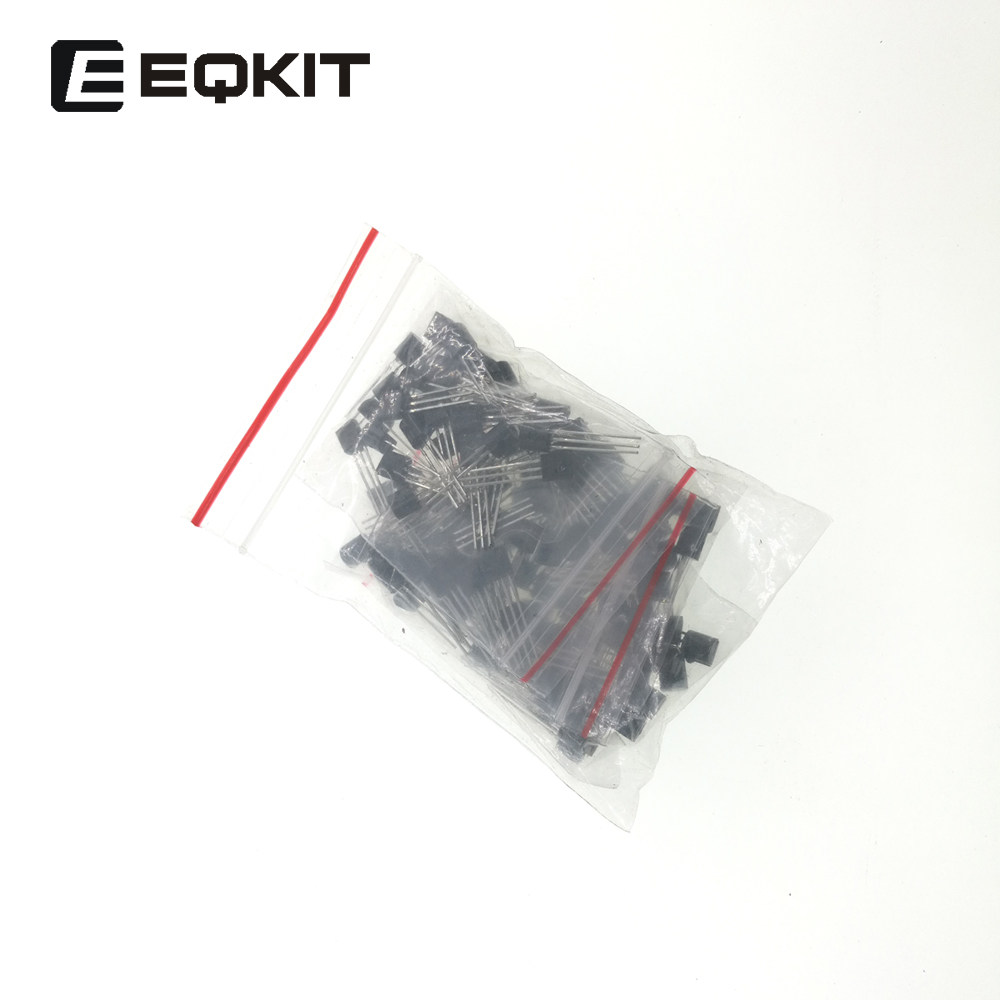 常用小功率三极管混装元件包12种规格每种10只共120只 三极管包
