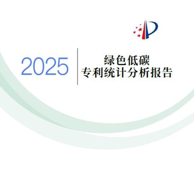 2025绿色低碳专利统计分析报告统计数据图表现状趋势研究