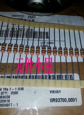 DALE 电阻 CCF-2   2W 604R  大功率 小体积 相当于0.5W体积