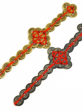 吉祥铜钱剑摆件装饰品