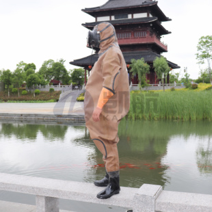 封闭式 干服潜水装 JQ83污水工程潜水衣 市政工程排污打捞潜水服 备