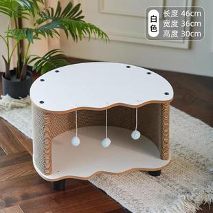 *博闯萌喵*新颖蛋壳造型猫抓板猫窝一体客厅通用耐磨猫咪用品玩具