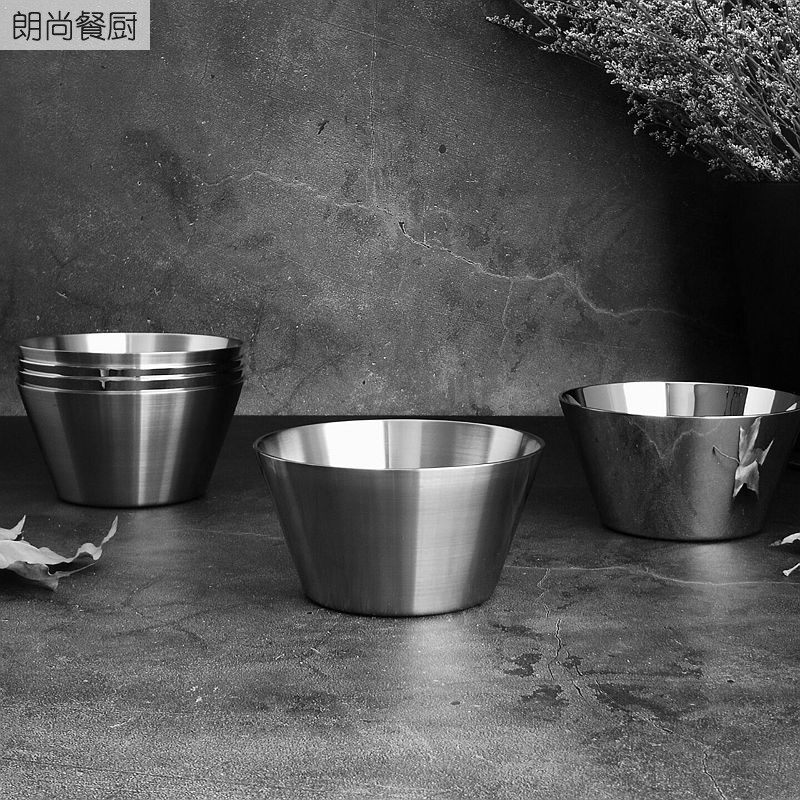 Purfi Perli 质感 304不锈钢饭碗 烘焙小碗甜品碗 儿童水果沙拉碗|msdalam kategori pinggan mangkuk, pinggan mangkuk, Bowl - dari Buy2taobao.com untuk memberikan perkhidmatan ejen Taobao profesional membeli