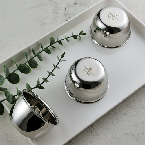 PURFIPERLI镜光不锈钢功夫茶杯