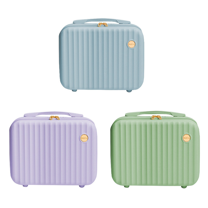 帝柏 马卡龙浅色系简约大容量收纳行李箱化妆箱8861l