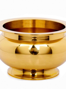 妙相纯铜光身竹签香炉佛前素脸