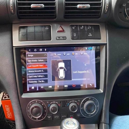 w203w209clk中控安卓大屏导航