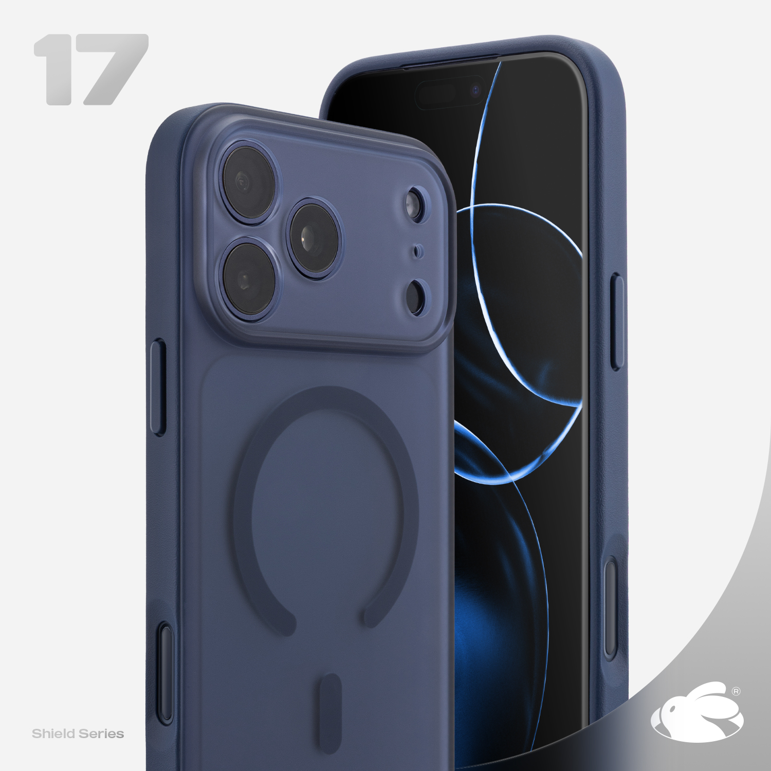 适用苹果17ProMax纹理边框手机壳