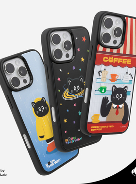 Jascent原创设计可爱插画立体效果磁吸magsafe保护壳16Pro适用苹果iPhone16ProMax手机壳15Pro保护套